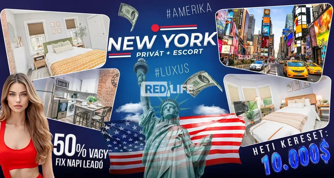Dolgozz New Yorkban luxus környezetben