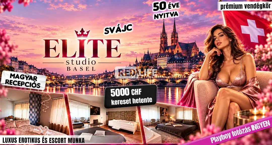 [ELITE stúdió] 50 éve Basel-ben (Svájc): luxus erotikus és escort munka magas árakkal, 3 ország vendégkörével - MOST Playboy szintű portfóliót kaphatsz