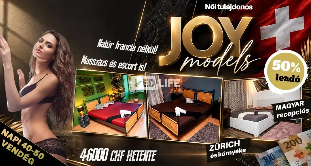 A JOY-MODELS luxus szintű 3