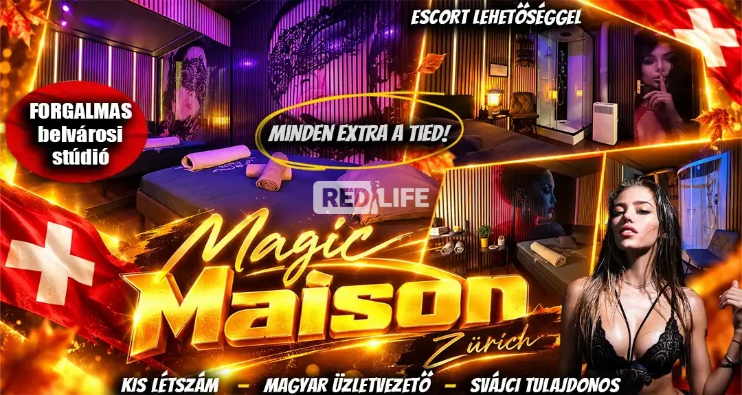 [Magic Maison] Kis létszámú, de forgalmas stúdió Zürichben: kevés lány, heti 3-5000 CHF kereset: egy ékszerdoboz Svájc szívében