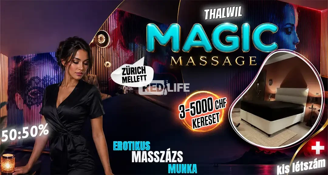 💖 Magic Massage: Zürich mellett erotikus masszázs munka exkluzív, kis létszámú felújított szalonban Svájc egyik legszebb tóparti városában: Thalwil