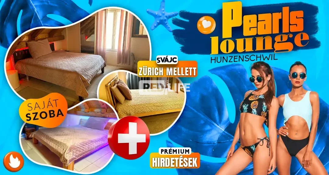 A svájci Pearls Lounge exkluzív privát lakásában nem fogsz csalódni: tapasztalt, korrekt női tulajdonos és magas árak várnak Zürich közelében!